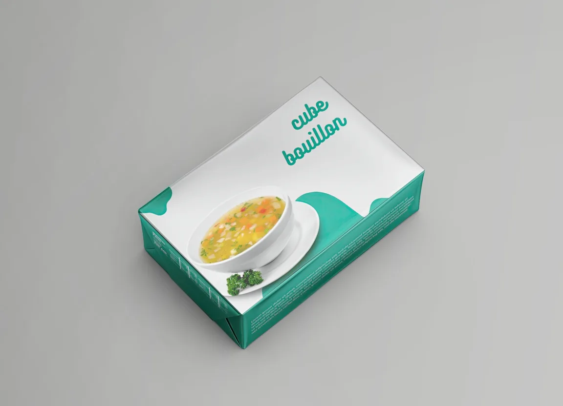 Bouillon Cube — packaging for culinary aids — Altea Packaging