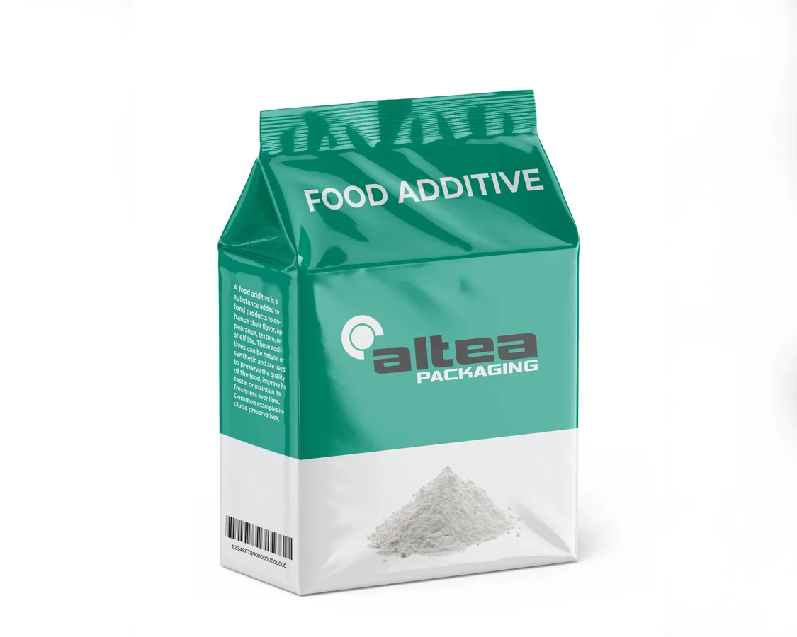 Complejo Aditivo — envase para Ingredientes de pastelería — Altea Packaging