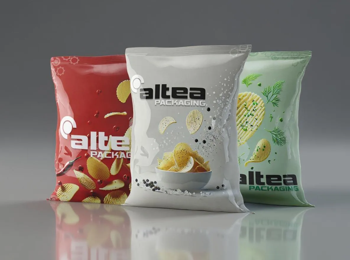 Complejo Chips — envase para Snacks y cereales — Altea Packaging