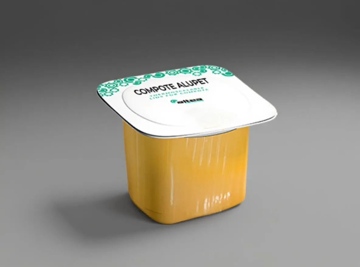 lids AluPET — packaging for Compotes & baby food — Altea Packaging